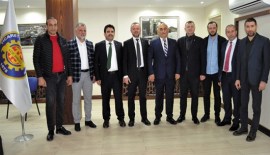 Şahinden Kaymakamlık ve TSOya ziyaret..