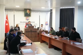 Muğla Dalamanda meclis toplantısı gerçekleştirildi