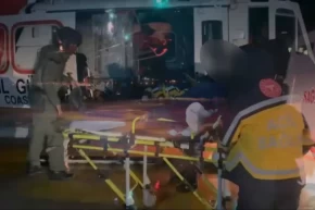 Balıkesirde Sahil Güvenlikten sağlık tahliyesi