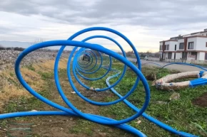 Manisa Salihlinin içme suyuna yeni terfi hattı