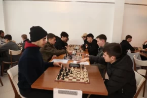 Bursa İnegölde spor festivalinde satranç heyecanı