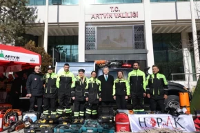 Artvinde deprem bilinçlendirme etkinliği düzenlendi