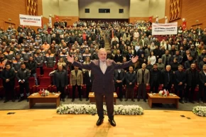 Kayseri Talas Belediyesi çalışanlarından Başkan Yalçın a teşekkür