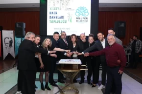 Nilüfer Halk Dansları Topluluğundan 25. yıl kutlaması