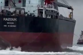 Sarıyerde karaya oturan gemi başarıyla kurtarıldı