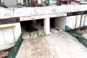 Kocaelide o otoparkın ilk katı hizmete alındı