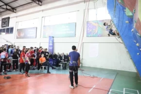 Bursa İnegölde Spor Tırmanış heyecanı