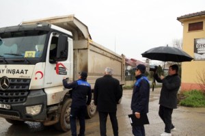 Kdz.Ereğlide hafriyat kamyonlarına karşı yasal işlem başlatıldı