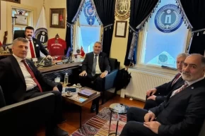 EMSAVa emekli polis başkanlarından anlamlı ziyaret