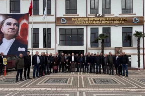 Balıkesir Büyükşehir Bandırmalı muhtarları ağırladı