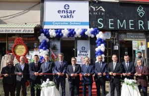 Rektör Özölçer, Çaycumada Hizmete Sunulan Bilgi Ağacı Çalışma Evinin Açılış Törenine Katıldı