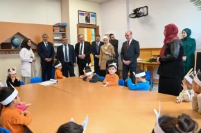 Konya Selçukluda eğitim yatırımları yerinde incelendi