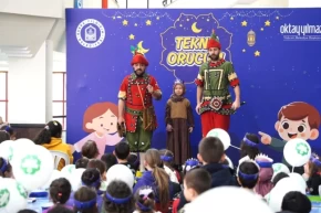 Bursa Yıldırımda minikler için iftar vakti