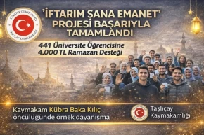 Taşlıçayda İftarım Sana Emanet başarıyla tamamlandı