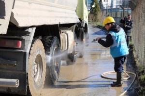 Kdz.Ereğlide azmin zaferi… Araçlar yıkanmaya başladı