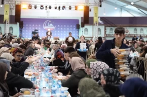 Kocaelinin kardeşlik sofrası dolup taşıyor