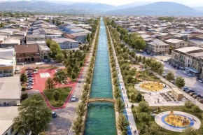 Bursa da Kanal İnegöl 2. etap şekilleniyor