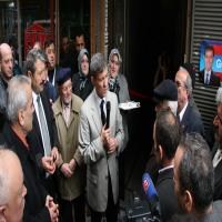 Ali Uzun'a Kozlu Seçim Bürosunda Kompetli Karşılama