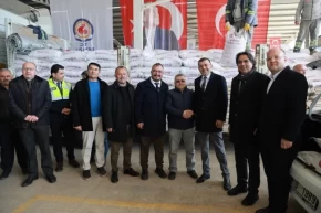 Denizlide 798 üreticiye kompoze gübre desteği
