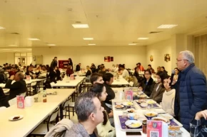 Orduda Başkan Gülerden öğrencilere ramazan iftarı