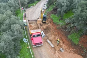 Bursa İznikte yılların altyapı çilesi sona eriyor