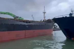 Bartın Limanında iki gemi çarpıştı: Can kaybı yok