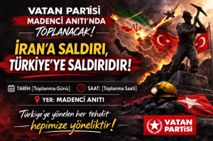 Vatan Partisinden savaş karşıtı eylem