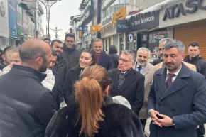 Abdullah Güler den Ağrı da teşkilat ve vefa buluşması