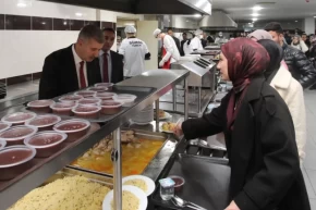 Ağrıda Rektör Gülçin öğrencilerle buluştu