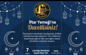 Çatalağzı Belediyesi iftar programı düzenliyor