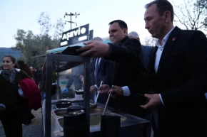 Dalamanda ilk mahalle iftarına yoğun katılım