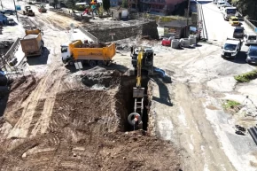 Trabzon Dernekpazarında altyapı seferberliği