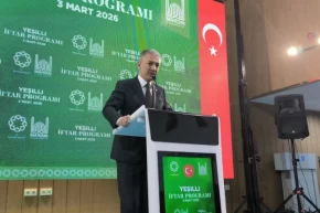 Mardin Yeşillide geniş katılımlı iftar sofrası kuruldu