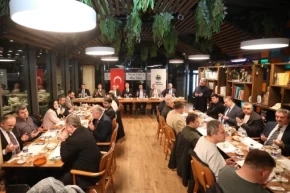 Bursa İnegölde birlik ve beraberlik sofrası kuruldu