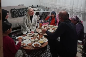 Bilecikte Başkan Subaşı, Demircan ailesinin sofrasında oruç açtı