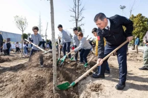 İzmirde yeşil alan dönüşümünde umut filizlendi
