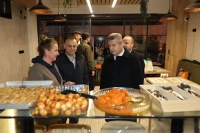 Artvin Valisi Ergünden, Hopa Kadın Kooperatifine ziyaret