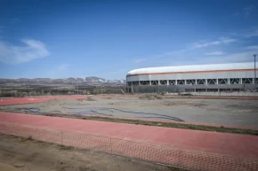 Malatyada Spor Köyü Atletizm Pisti inşaatı başladı