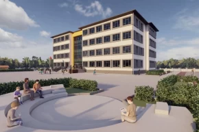 Bursa Kestelde Musa Fırat Coştun Ortaokulu yeniden yapılıyor