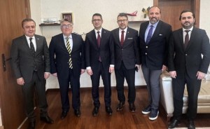 Rektör Özölçerden Sanayi ve Teknoloji Bakan Yardımcısı Gönüllüye Ziyaret