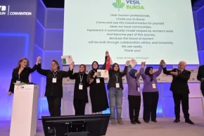 Bursalı kadınlar dünya sahnesinde... Bursa, dünyaya tanıtıldı