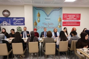 Artvinde iftar sofrası gençlerle paylaşıldı