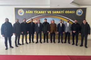 Ağrıda mali müşavirlerden ATSOya ziyaret