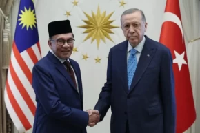 Cumhurbaşkanı Erdoğan, Enver İbrahimle görüştü