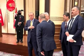 Cumhurbaşkanı Erdoğan, Uluslararası Esnaf Birliği Temsilcilerini kabul etti