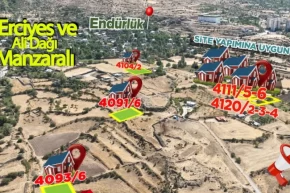 Kayseri Talasın gözde lokasyonlarında villa parseli fırsatı