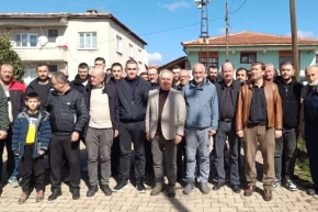 Bilecik Pazaryerinde CHPli genç başkan askere uğurlandı