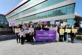 Bursada BAOB Özgürlük Meydanında 8 Mart