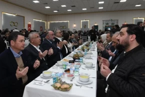 Bursa Emekte gönüller aynı iftar sofrasında buluştu