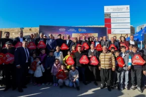 Gaziantepte Reflektör Tak, Görünür Ol projesinde ilk dağıtım gerçekleştirildi